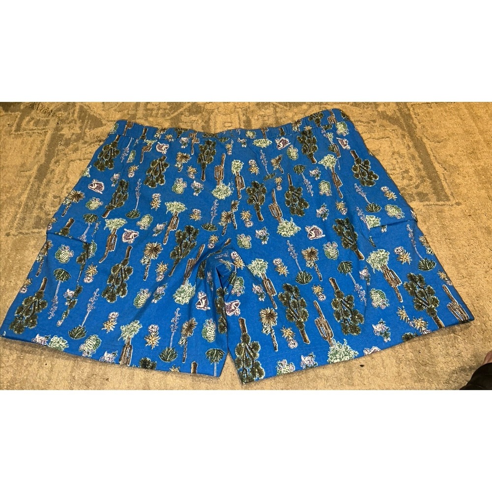NEW The North Face Class V Belted Shorts Blue Cactus Hiking Mens Sz XXL‎ 2XL - Picture 2 of 5